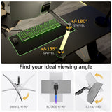 Monitor Mount with RGB Lighting