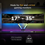 Dual Monitor Mount with RGB Lighting
