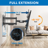 Heavy Duty Full Motion TV Wall Mount