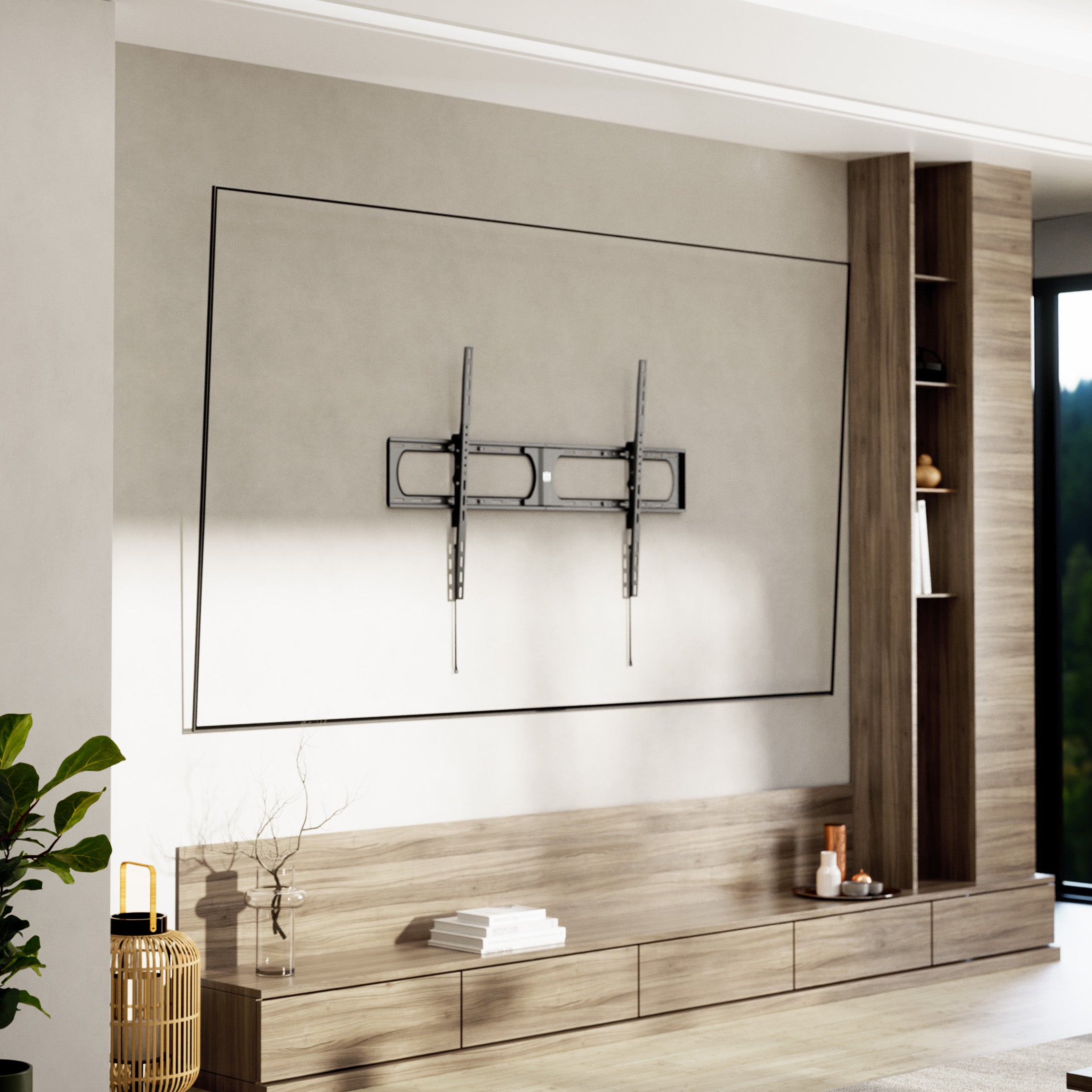 Heavy-Duty XXL Tilt TV Wall Mount | Up to 140