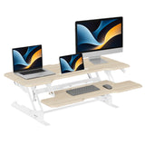 Large Standing Desk Converter with 47" Desktop