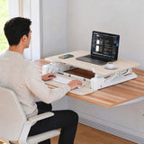 Compact Standing Desk Converter with 30" Desktop