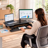 Large Standing Desk Converter with 47" Desktop
