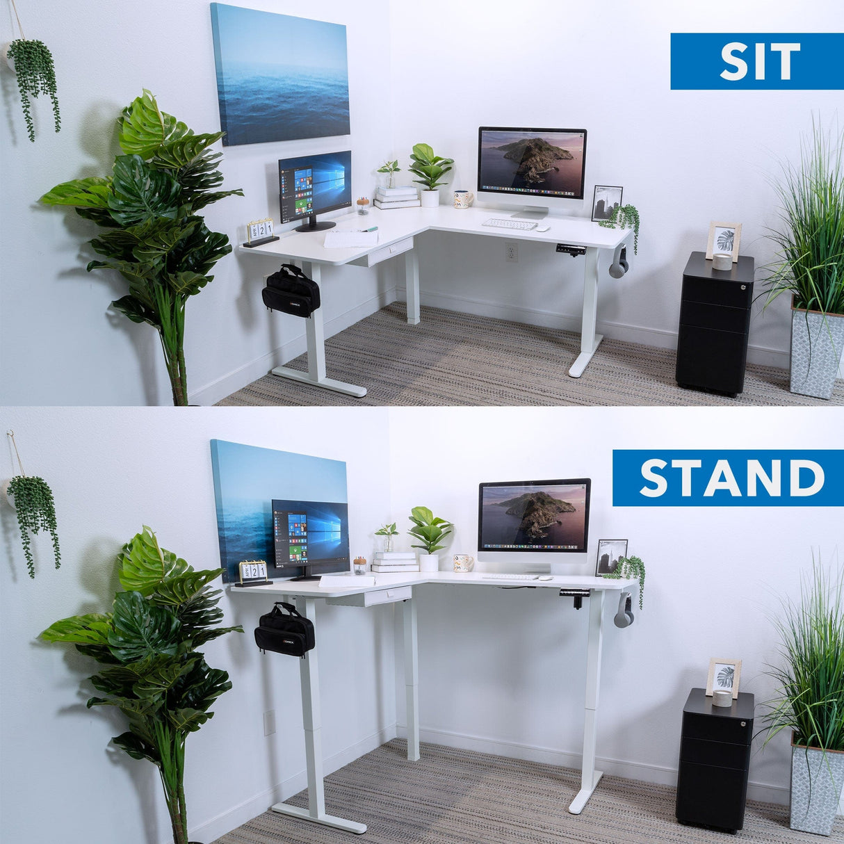 Sit Stand Desk comparison.