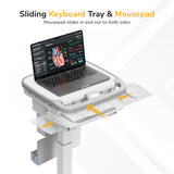 MedHub Mobile Workstation - Powered - Image 9 - Mount-It!