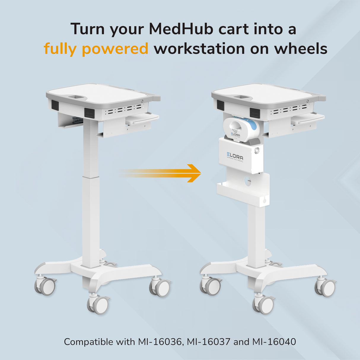 MedHub Power Kit with Mounting Bracket - Image 3 - Mount-It!