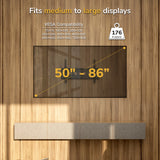 TAA-Compliant Heavy-Duty Tilt TV Wall Mount