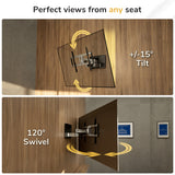TAA-Compliant Heavy-Duty Full-Motion TV Wall Mount