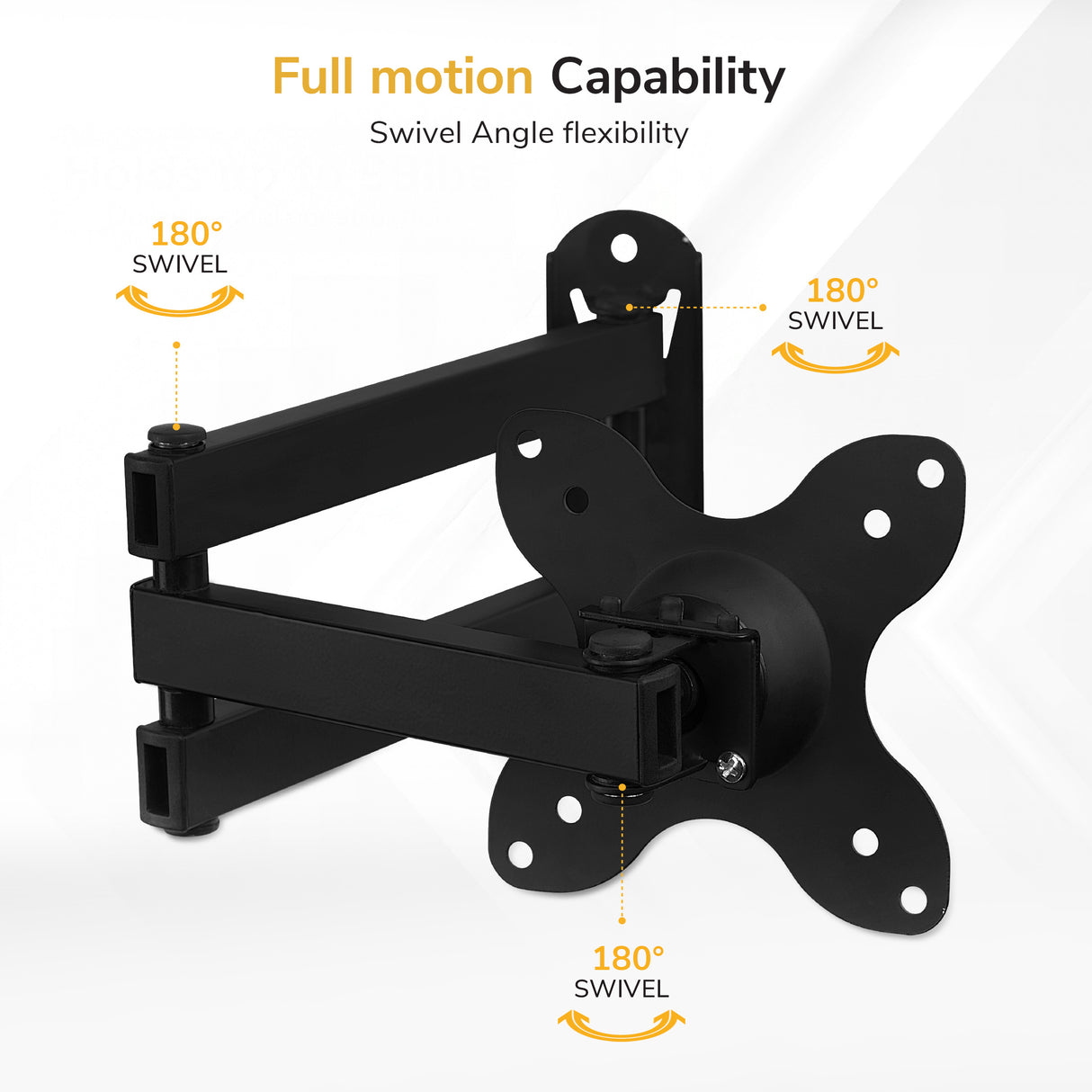 Full Motion Small TV Wall Mount