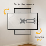 Full Motion Small TV Wall Mount