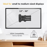 Full Motion Small TV Wall Mount