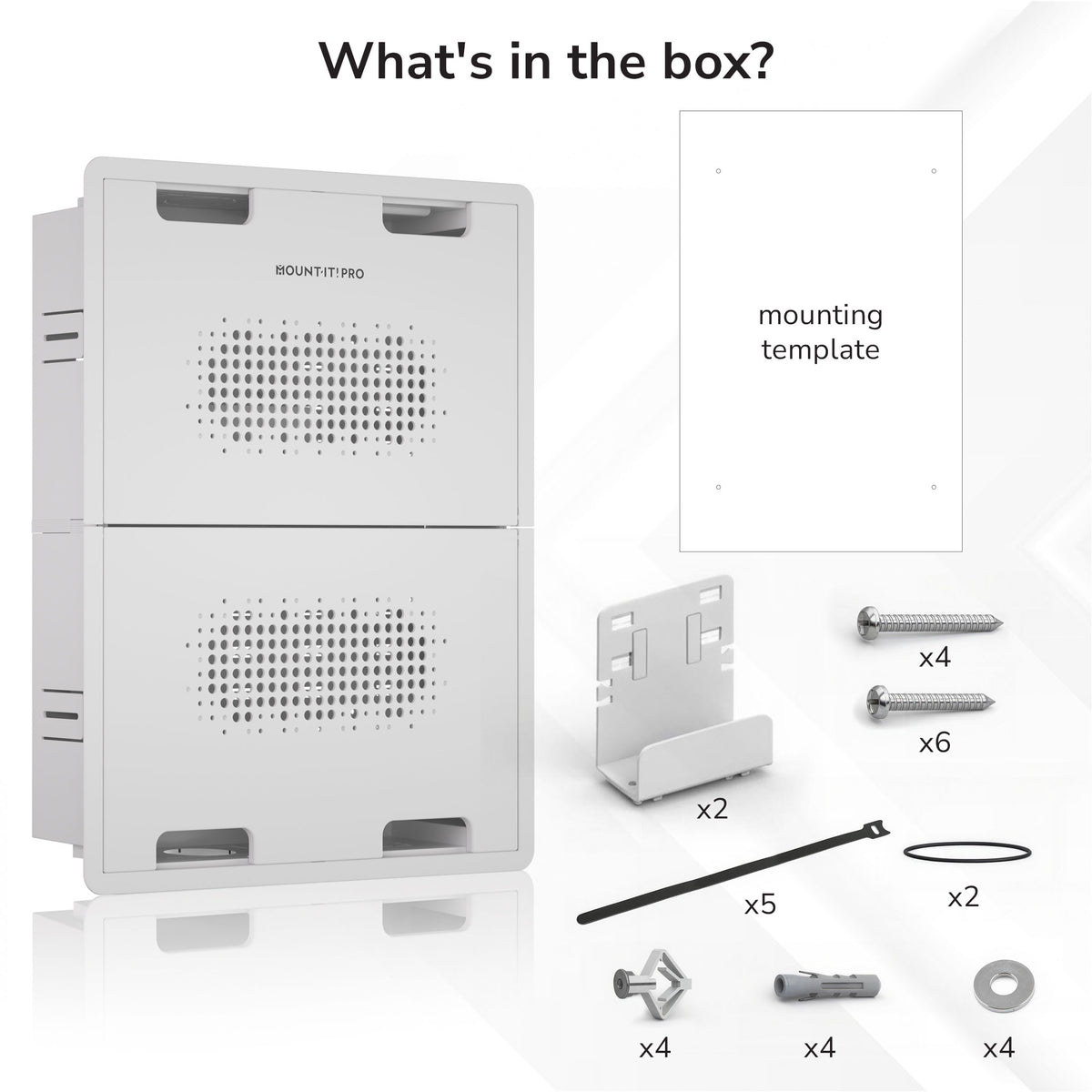 Media Rough In Wall Box In-Wall Media Box - Large