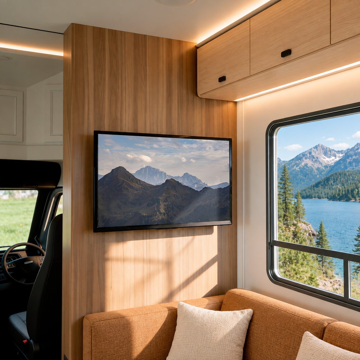Single Stud Tilt and Swivel TV Wall Mount