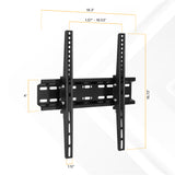 Low Profile TV Wall Mount Tilt Bracket for Flat Screens