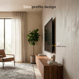 Low Profile TV Wall Mount Tilt Bracket for Flat Screens