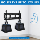 Heavy-Duty Ultra Low Profile TV Wall Mount with Locking Feature