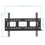 Heavy-Duty Ultra Low Profile TV Wall Mount with Locking Feature