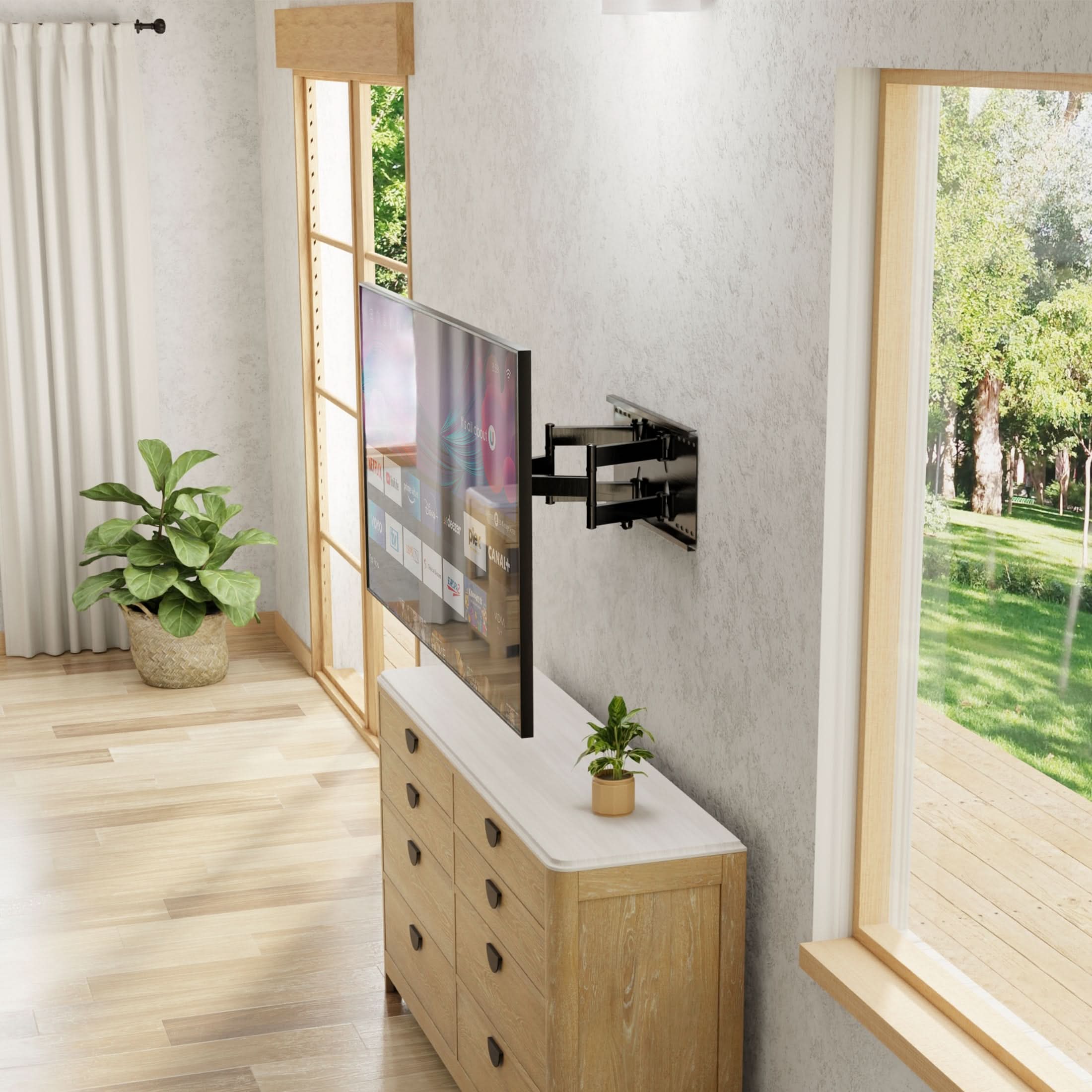 Mount-It! Full Motion TV Wall Mount MI-310L - Thumbnail 3