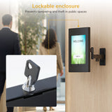 Anti-Theft Full-Motion Tablet Wall Mount