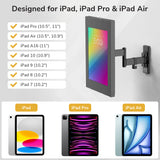 Anti-Theft Full-Motion Tablet Wall Mount
