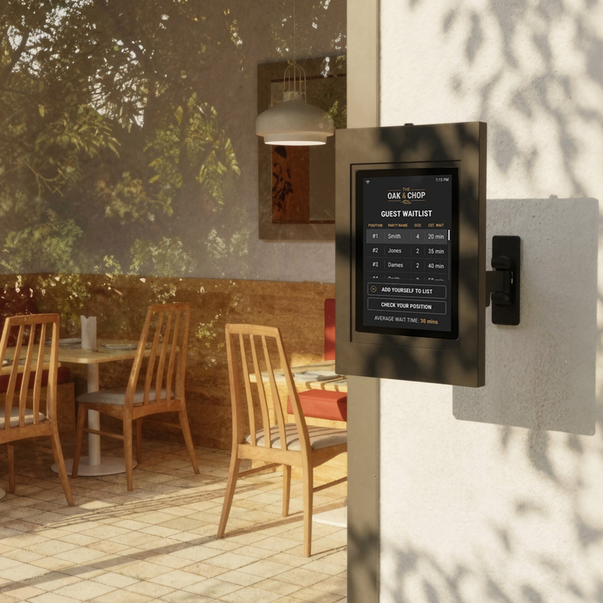 Anti-Theft Full-Motion Tablet Wall Mount