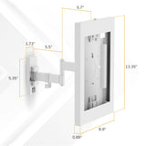 Anti-Theft Full-Motion Tablet Wall Mount