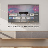 No Stud TV Wall Mount for TVs 23" - 65"