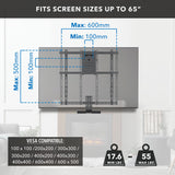 Pull Down Fireplace TV Mount - For TVs up to 65"