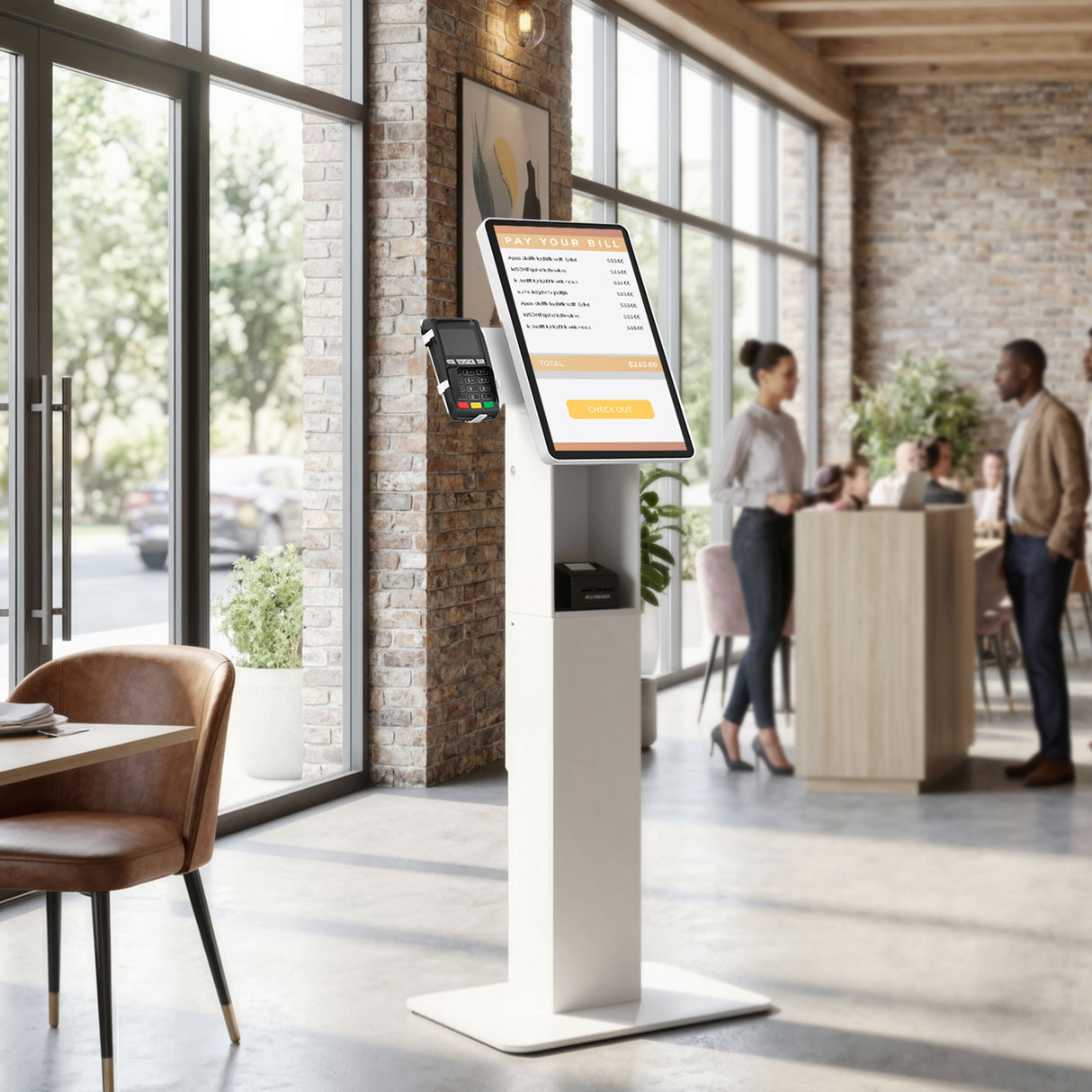 Point-of-Sale Kiosk Stand