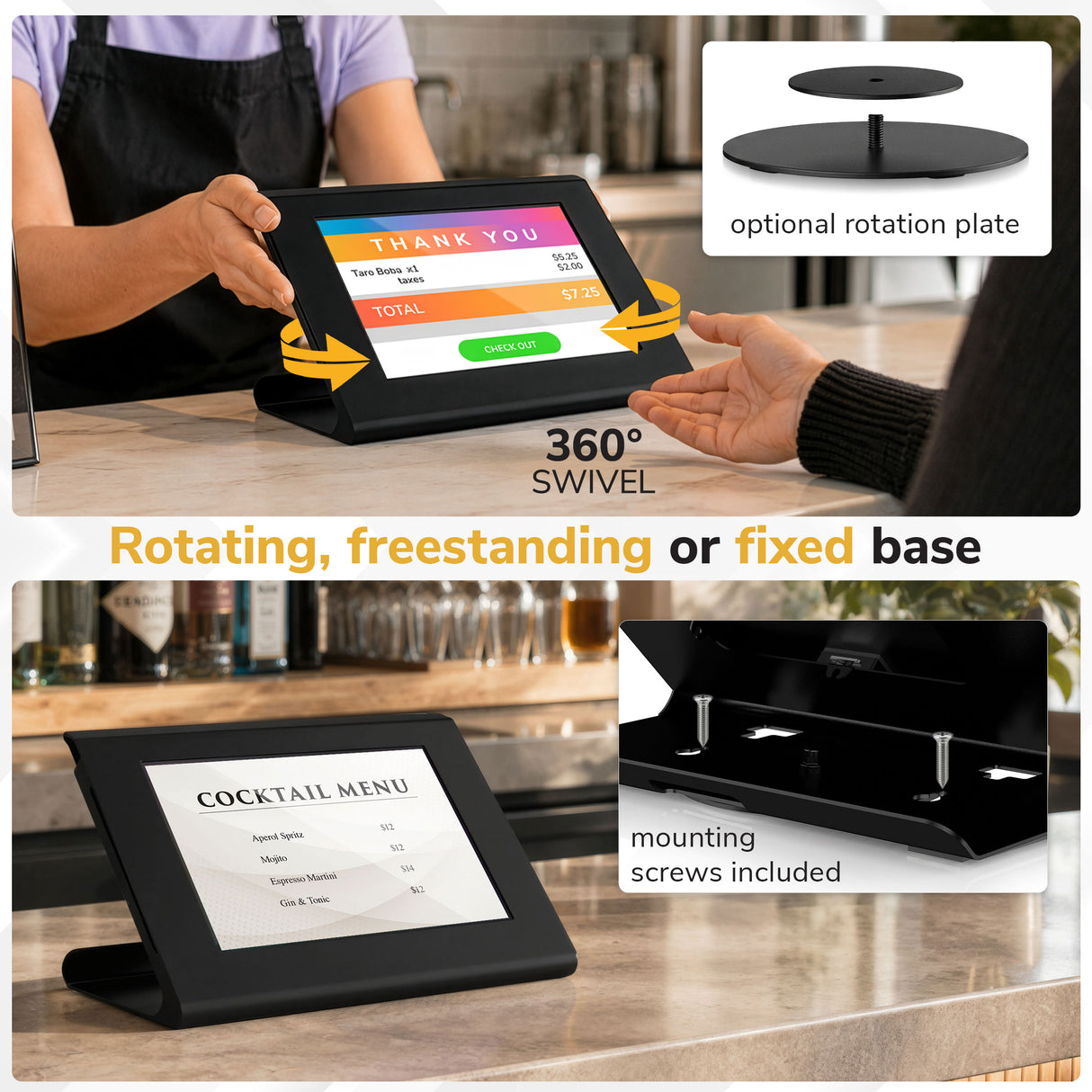 Universal Tablet Countertop Stand