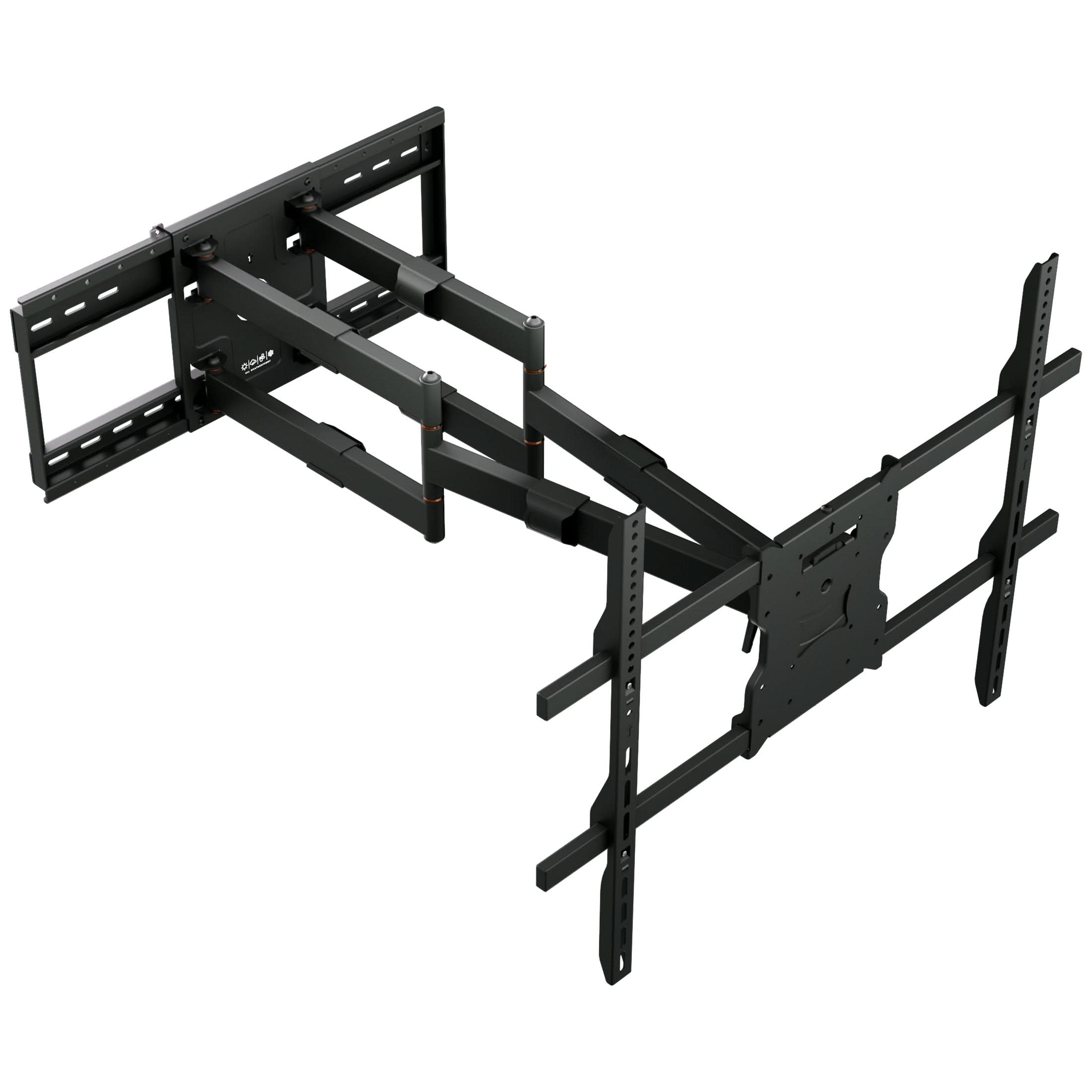 The Beast Full Motion Weatherproof TV Wall Mount for 60" to 110" TVs | holds up to 275 lbs | MI-400