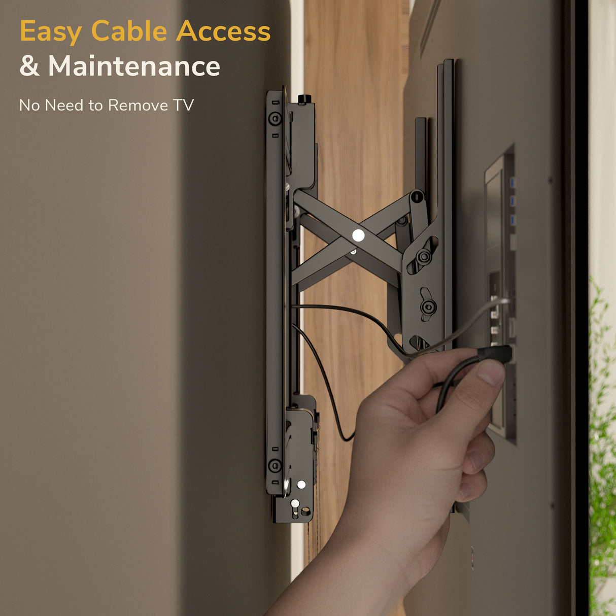 Heavy-Duty Advanced Tilt TV Wall Mount