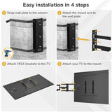 Weatherproof Column TV Mount