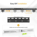 Ultra-Slim Fixed TV Wall Mount, Large - Image 9 - Mount-It!