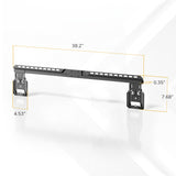 Ultra-Slim Fixed TV Wall Mount, Large - Image 11 - Mount-It!
