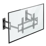 Full-Motion Corner TV Mount with Split Wall Plate