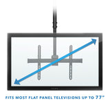 Full Motion Ceiling TV Mount with Long Extension