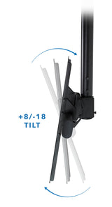 Full Motion Ceiling TV Mount with Long Extension