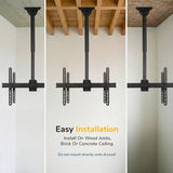 Heavy Duty Dual TV Ceiling Mount