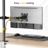 Full Motion Dual Monitor Mount with Extra-Tall Pole