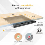 Large Under Desk Pencil Drawer