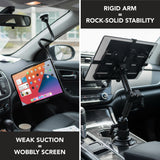 Carbon Fiber Cup Holder Tablet ELD Mount