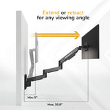 Heavy-Duty Full-Motion Monitor Wall Mount