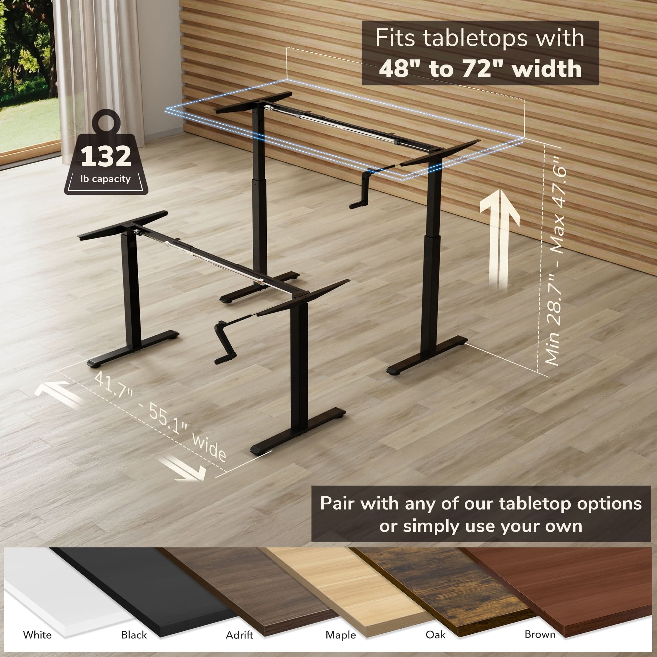 Mount-It! Standing Desk Frame | Mount-It! | MI-7931