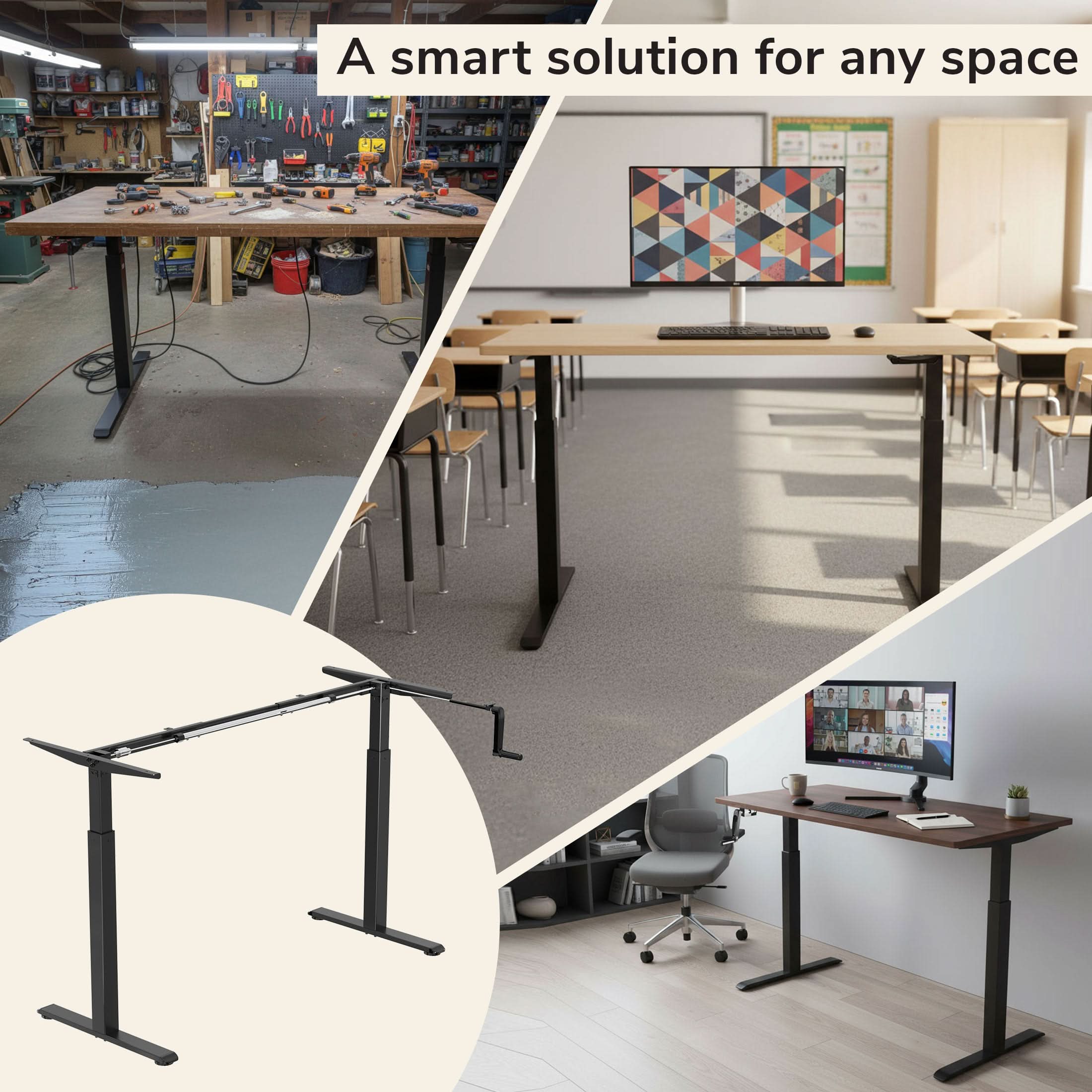 Mount-It! Standing Desk Frame | Mount-It! | MI-7931