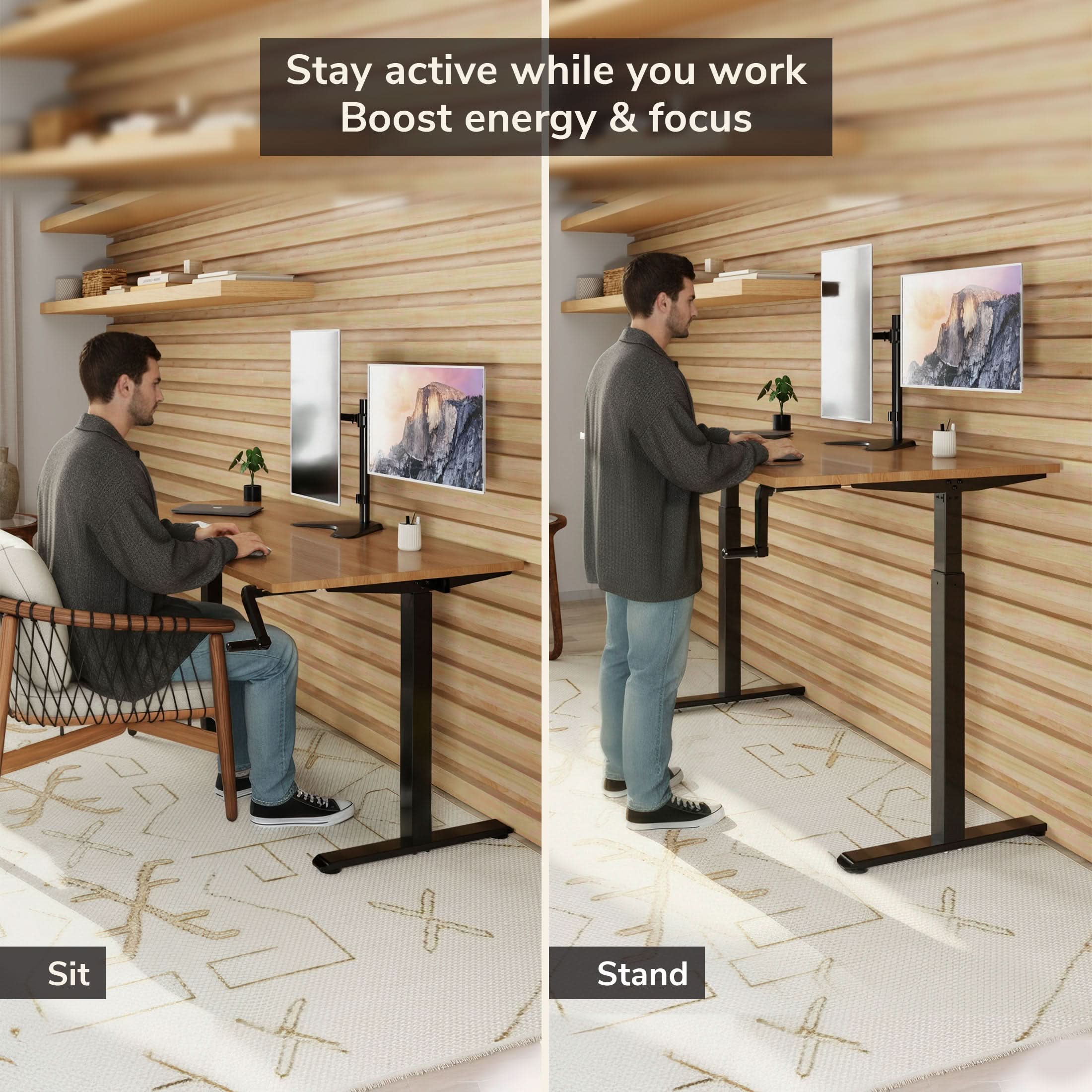 Mount-It! Standing Desk Frame | Mount-It! | MI-7931