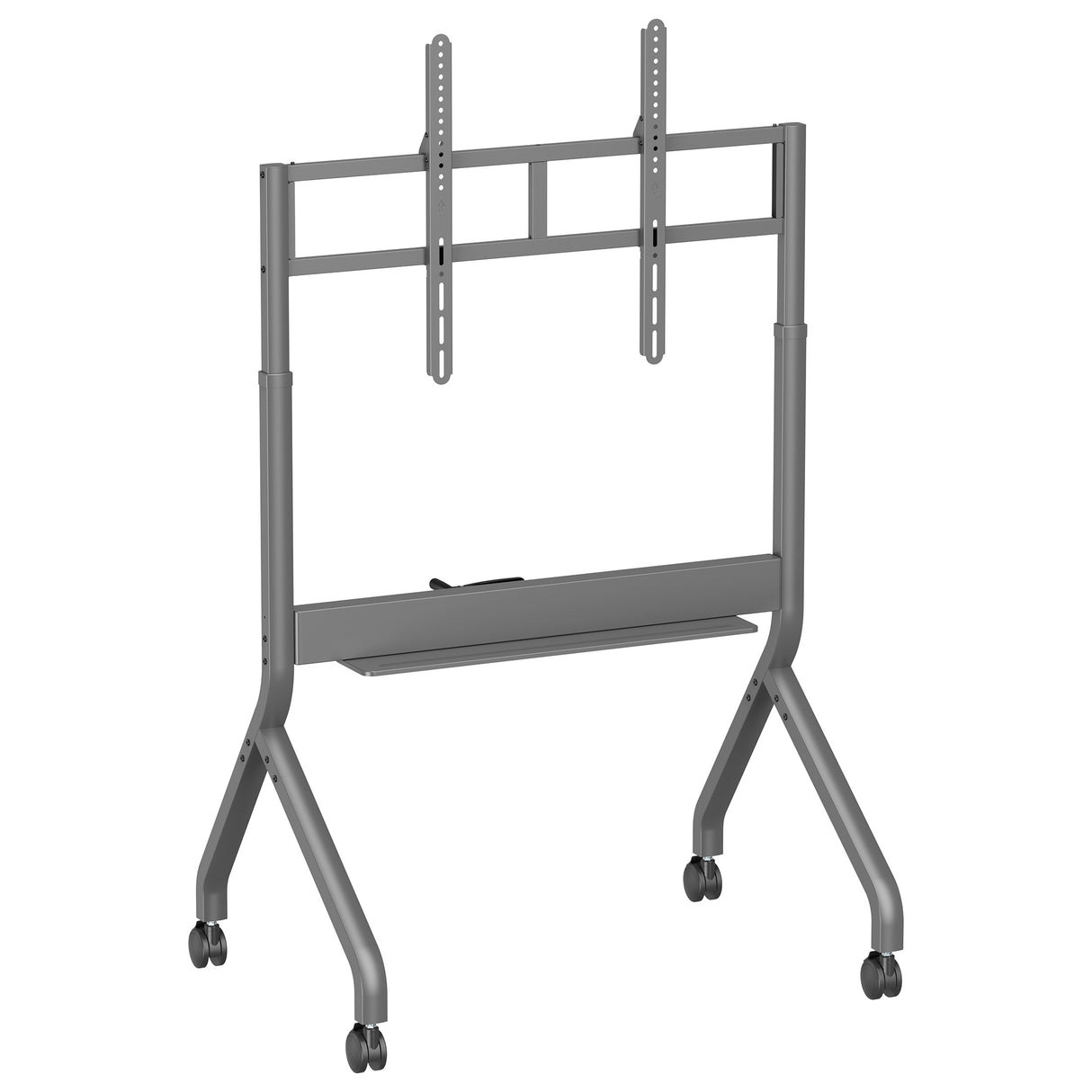 Heavy-Duty Height Adjustable TV Cart