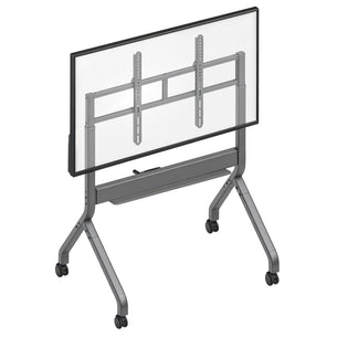 Heavy-Duty Height Adjustable TV Cart
