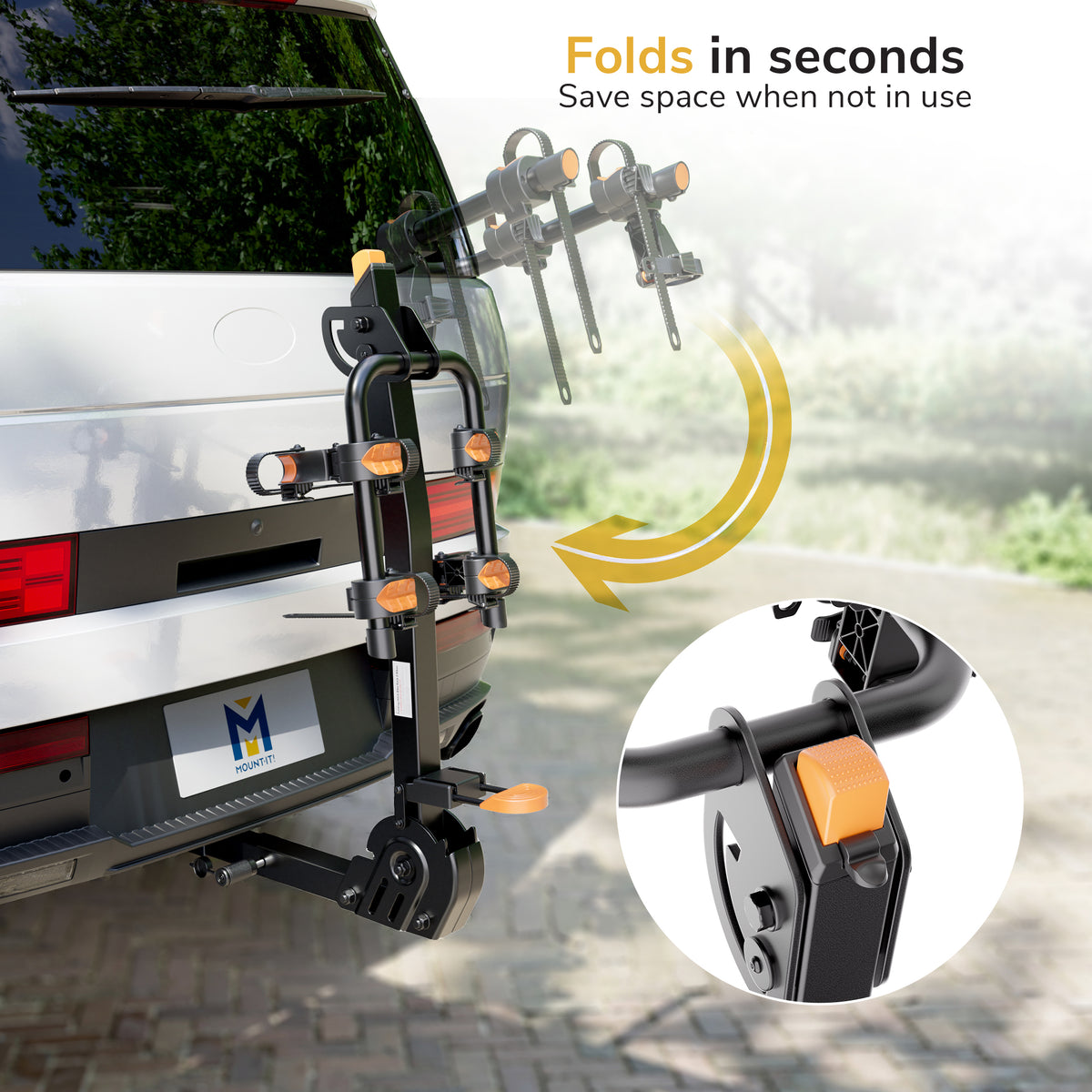 Hitch Bike Rack for 2 Bikes