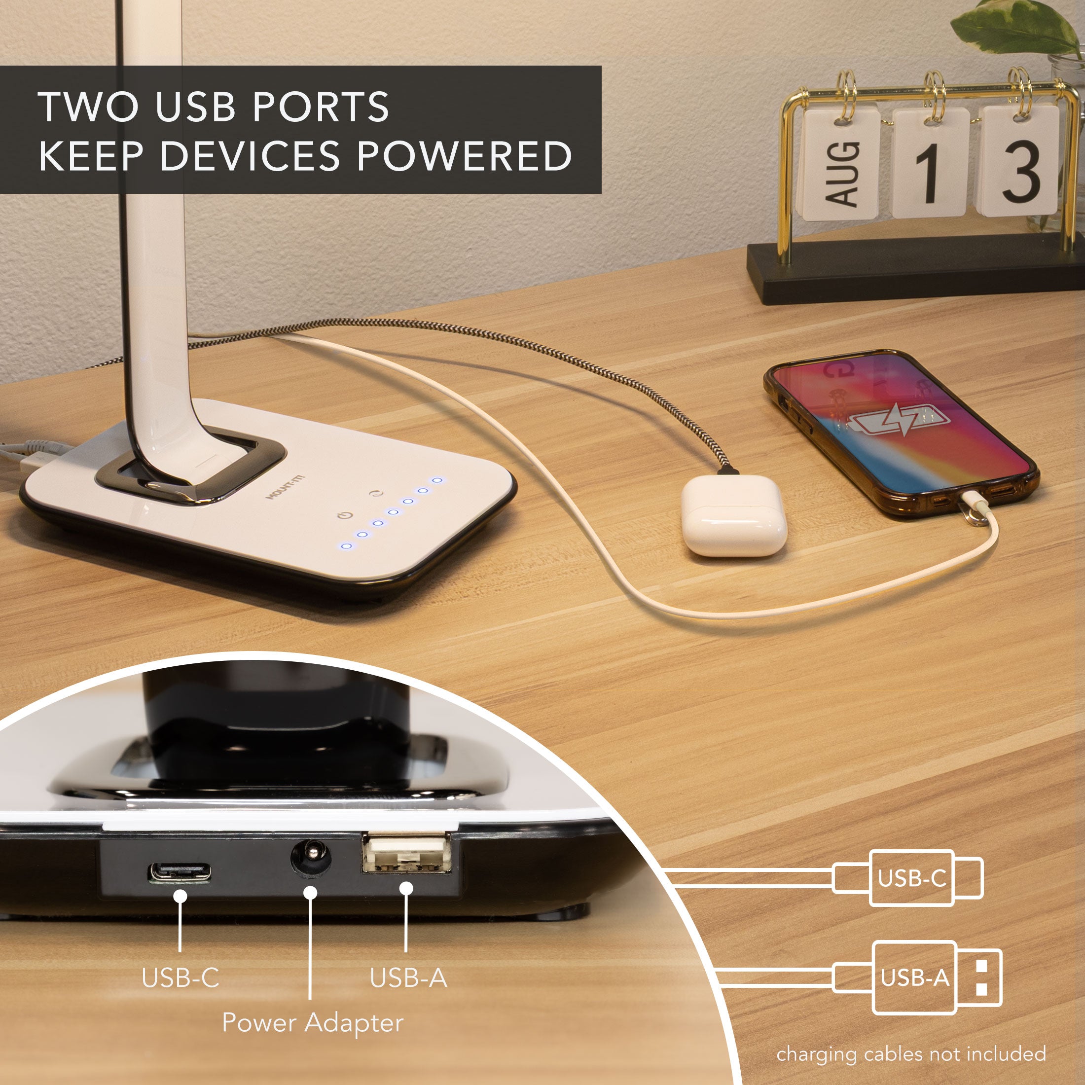 Turcom Relaxalight LED Desk Lamp